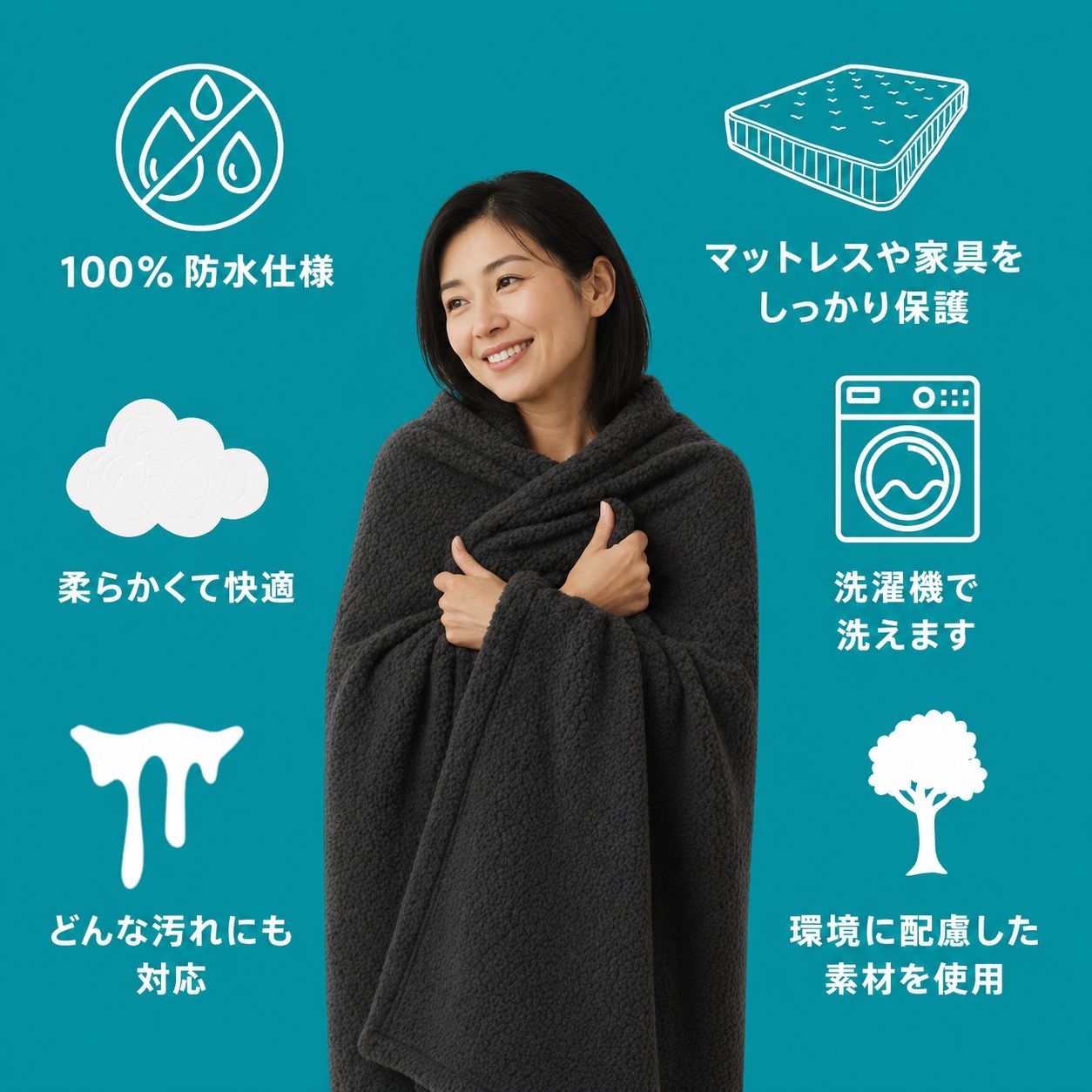 夫婦再生ブランケット